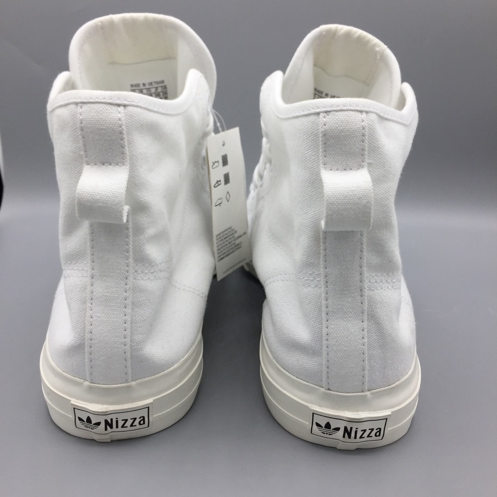 adidas Originals Nizza RF Hi Cloud White Size 13 - Picture 4 of 5
